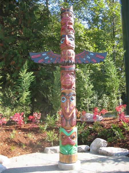 置物 Buffalo Bone Totempole 置物 Buffalo Bone Totempole Buffalo Totem Spirit Animal Blue